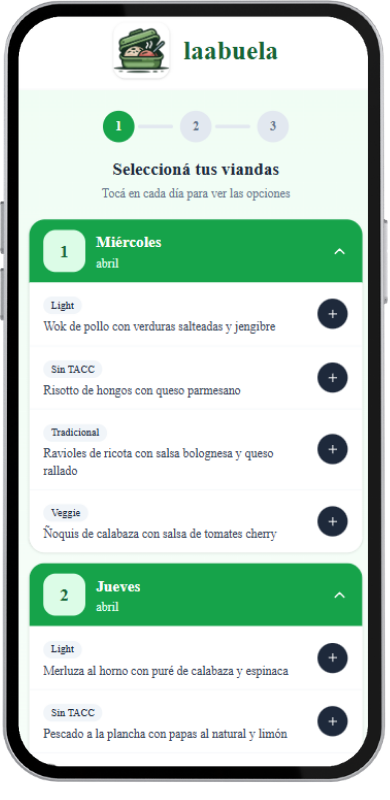 Eligen sus viandas